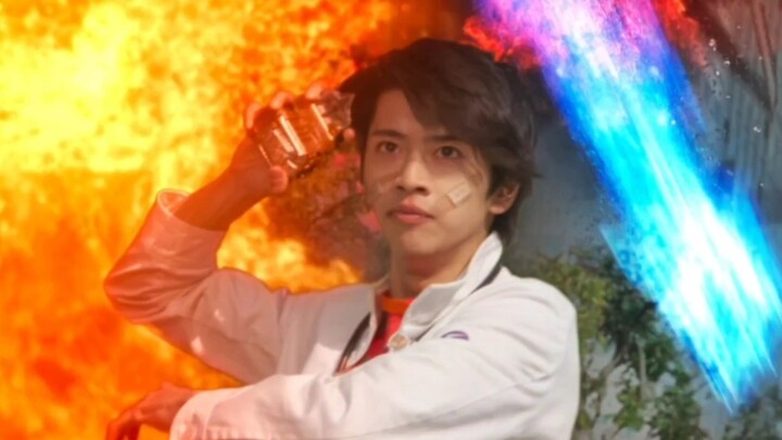 The cool transformations in Kamen Rider