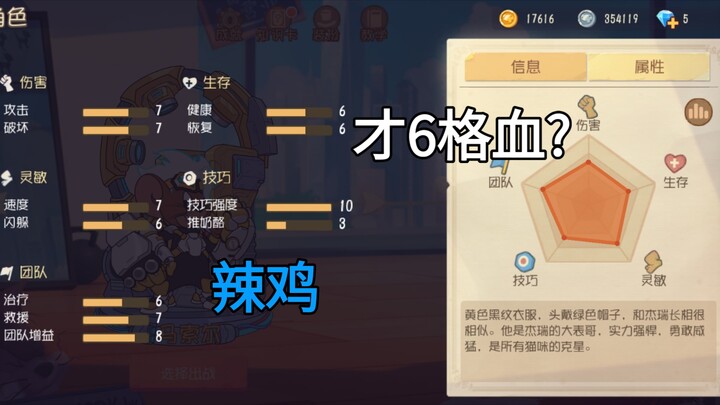 大表哥才6格血，跟普通杰瑞一样，这还不加强?