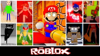 (Mario, Siren Head & More) The Horror Elevator By @Mrboxz21 [Roblox]