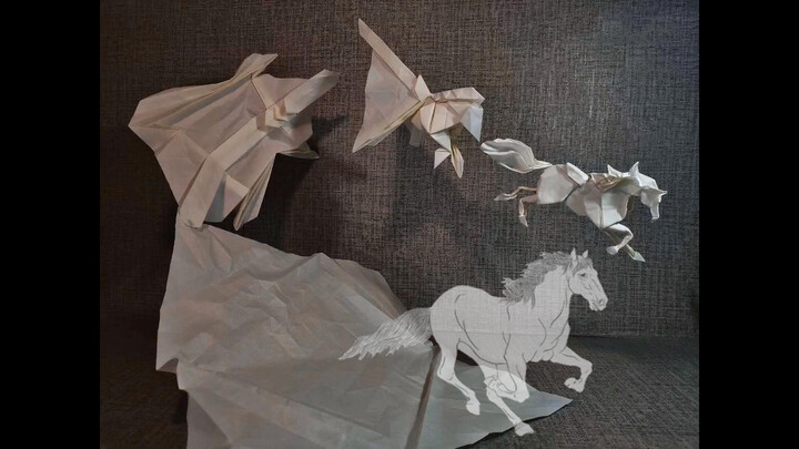 [Origami] Đoán xem tôi đang gấp cái gì? Thiết kế origami từ đầu