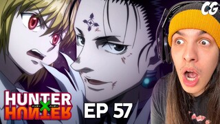 KURAPIKA CAPTUROU O CHROLLO! - React Hunter X Hunter EP 57