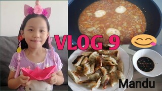 Luto tayo Giniling with Egg and Mandu for Merienda(VLOG 9)