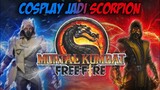 SOLO VS SQUAD COSPLAY JADI SCORPION FREE-FIRE!!