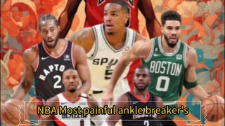 NBA MOST PAINFUL ANKLE BREAKER'S