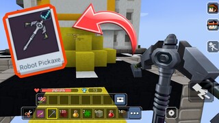 New Robot Pickaxe Skin in Bedwars Blockman Go