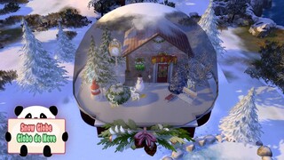 Snow Globe // Globo de Neve - TS4 [SPEED BUILD]