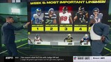 NFL LIVE | Ryan Clark and Damien Woody "heated debate" Week 5: Most important linemen?