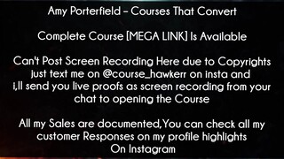 Amy Porterfield Course - Courses That Convert Download