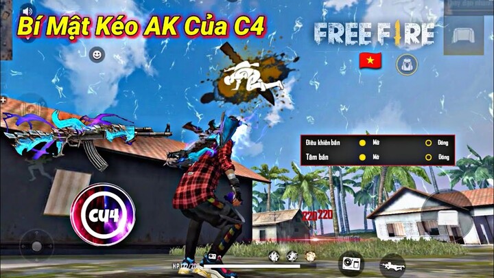 [Free Fire] Mẹo Bắn Ak Như C4 | Hướng Dẫn Cài Đặt + Cách Kiểm Soát Hợp Lí Cây Súng AK #3