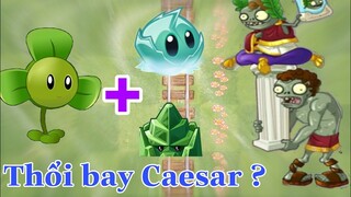 Thử nghiệm pvz2: thổi bay Roman caesar Zombie | Plants vs Zombies 2 - phân tích pvz2 - MK Kids