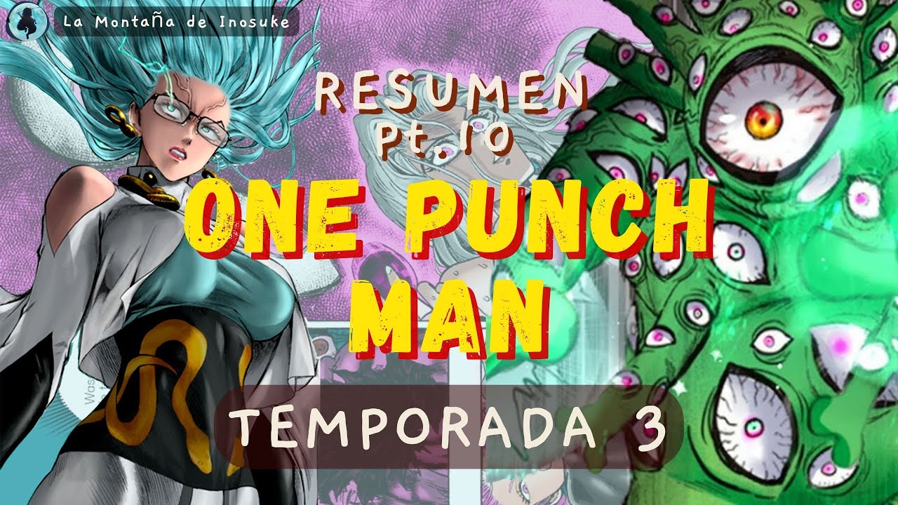 One Punch Man TEMPORADA 3, RESUMEN