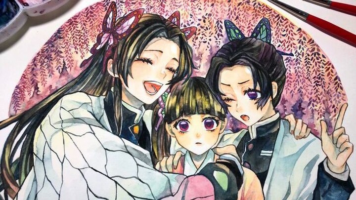 #Lukisan Kimetsu no Yaiba