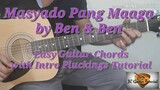 Masyado Pang Maaga - Ben & Ben Guitar Chords (Intro & Easy Chords Tutorial)