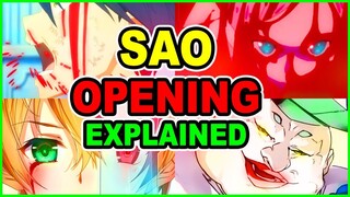 KIRITO VS QUINELLA! SAO Alicization Second Opening BREAKDOWN | Foxen Anime Explained