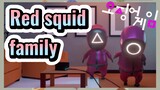 Red squid family