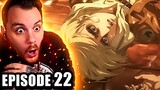 SHE'S BACK! || Attack On Titan Season 4 Part 2 Episode 22 Reaction || Shingeki no Kyojin