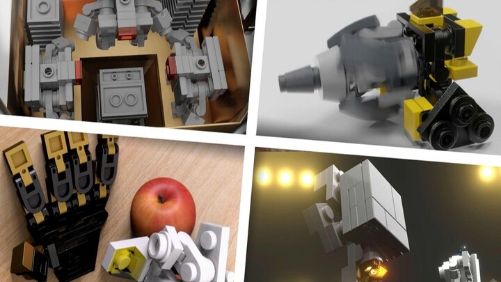 Hoạt hình|Tuyển tập hoạt hình Lego 3D|Người máy biến hình