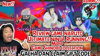 REVIEW GAME NARUTO BARU YANG GAMEPLAY MIRIP NINJA SHINOBI COLLECTION UNYU2 DAN LARI TAPI GACHANYA