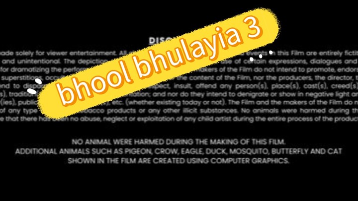 Bhool bhulayia 3 ( Sub indo)