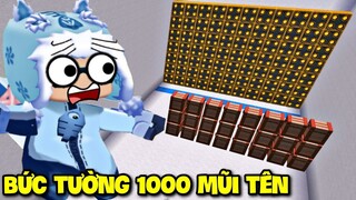 GIẢI MÃ 1000 MŨI TÊN 🙀 MEOWPEO THỬ THÁCH TẬP NÉ MƯA TÊN SIÊU KHÓ TRONG MINI WORLD MINI GAME