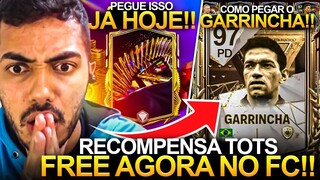 RECOMPENSA TOTS GRÁTIS NO LOGIN! 😱 COMO CONSEGUIR O NOVO GARRINCHA 🇧🇷🔥 - FC MOBILE 2024