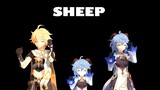 Genshin Impact-"Beep Beep I'm a Sheep" Milik Keluarga yang Ada 3 Orang