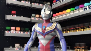 【光&人类】迪迦奥特曼复合形态 万众期待 终于到来！Keanu98 34cmTV版迪迦奥特曼 涂装 样品 展示