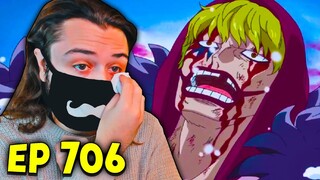 Goodbye Corazon! - One Piece REACTION Episode 706