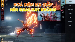 PUBG MOBILE | FLAME DEVIL | ĐÁNH GIÁ HÒM ĐỒ HOẢ DIỆM MA GIÁP ĐẮT HAY RẺ NÊN QUAY HAY KHÔNG