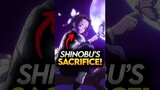 Shinobu's Brutal Sacrifice for Killing Doma! Demon Slayer Explained #demonslayer #shorts