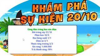 Khám Phá Sự Kiện 20/10 Có Gì Hot - Ngọc Rồng Online