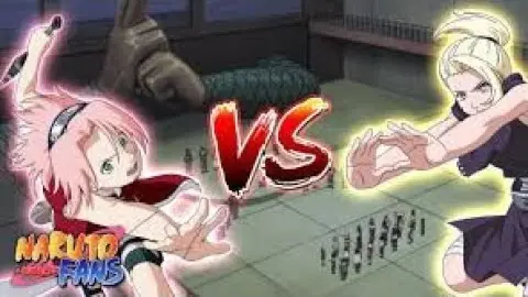 Sakura Haruno Vs Ino Yamanaka!! Ujian Chunin Naruto Best moments