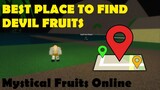 Best Place to Find Devil Fruit  | Mystical Fruits Online |NEW ONE PIECE GAME | ROBLOX