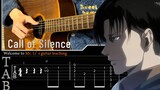 [Fingerstyle] Attack on Titan "Call of silence" | Versi yang membuat air mata menetes