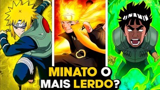 RANKING: 12 NINJAS MAIS RÁPIDOS EM NARUTO E BORUTO | QUEM É O MAIS RÁPIDO?