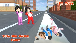 Yuta Mio Kecebur Parit Gara Gara Baby Kia Nakal | Sakura School Simulator