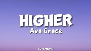 Ava Grace - Higher (OST Pyramid Game) || Lyrics Video _ [LuvCMeimei]