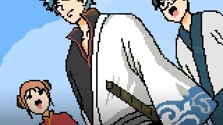[AMV]<Gintama> Versi Piksel Orisinal