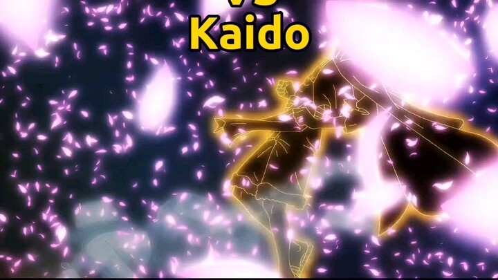Luffy VS Kaido one piece