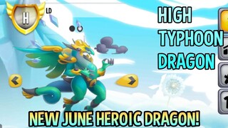 UPCOMING "HIGH TYPHOON DRAGON" Date Release & Skin | Dragon City 2021 |