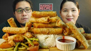 SIKRETO NG MASARAP AT MALUTONG NA ISDANG LUMPIA SHANGHAI | RECIPE WITH MUKBANG