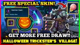 FREE SKIN! HOW TO GET TERIZLA SPECIAL SKIN HUMMER GIANT HALLOWEEN EVENT | TRICKSTER VILLAGE | MLBB