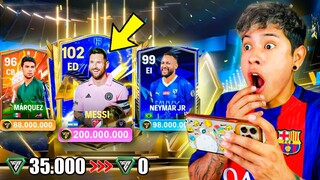 NADIE ESPERABA QUE ME SALIERA ESTE JUGADOR en FIFA MOBILE 😱 *Messi, Neymar Jr & Márquez*