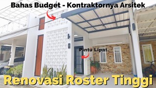 Renovasi Rumah 6,5x10 dgn Roster Tinggi Gagah ❗️Berapa Budgetnya? With @Wabiyuu_home