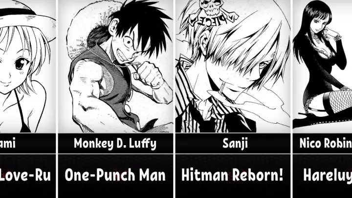 Famous Mangaka Who Drew One Piece Characters In Their Own Style