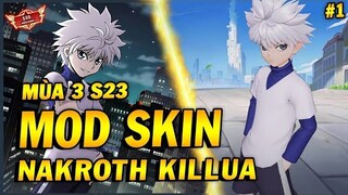 Mod Skin Nakroth Killua Mùa 27 Không Lỗi Full Hiệu Ứng Hunter x Hunter Liên Quân Mobile