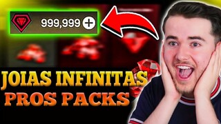 🤑A EA MANDOU 150 MIL JÓIAS🤑TESTEI OS NOVOS PACKS NA CONTA DO INSCRITO NO FC MOBILE