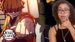 YOU DID NOT ZENITSU... | Demon Slayer Season 2: Episode 3 Reaction