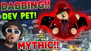 🤩Mythic Sircfenner Secret Plushie Pet in Roblox Bubblegum Simulator Christmas Event