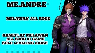 Gameplay Melawan all boss di game solo leveling arise pc